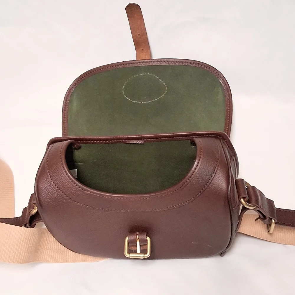 Brown Leather Crossbody Bag